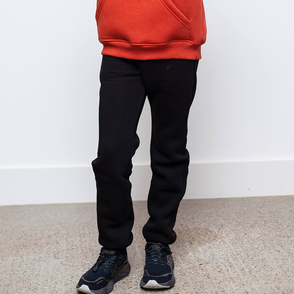 Спортивні штани на флісі Garnamama Pants girl Butterflies 158 Чорний (957827.1312413) - Pampik - 6