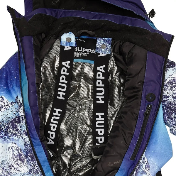 Детский зимний комбинезон Huppa Berger 1, р.152, разноцветный с принтом (36420120-32699-152) - Pampik - 4