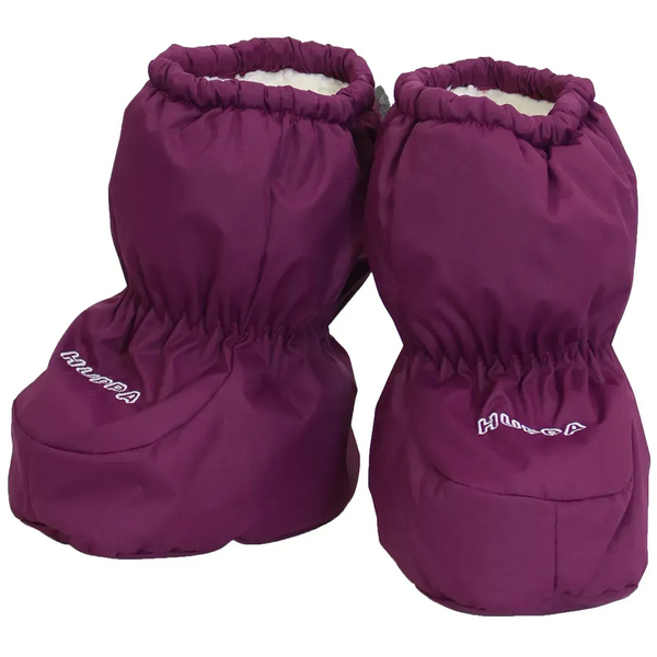Пінетки зимові Huppa Taylor, One size, бордовий (8701BASE-80034-000) - Pampik