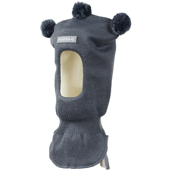 Шапка-шлем вязаная Huppa Coco 2, р.XS, серый (85070200-70048-0XS) - Pampik