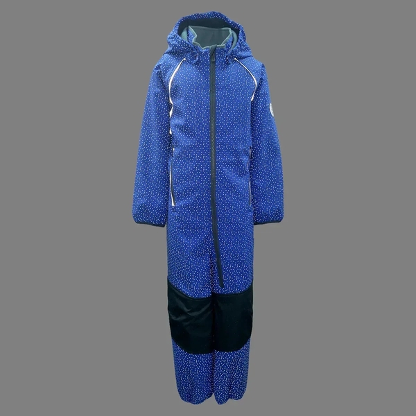 Детский демисезонный комбинезон Huppa Adal 1 Softshell, р.92, синий (36390100-10635-092) - Pampik - 4