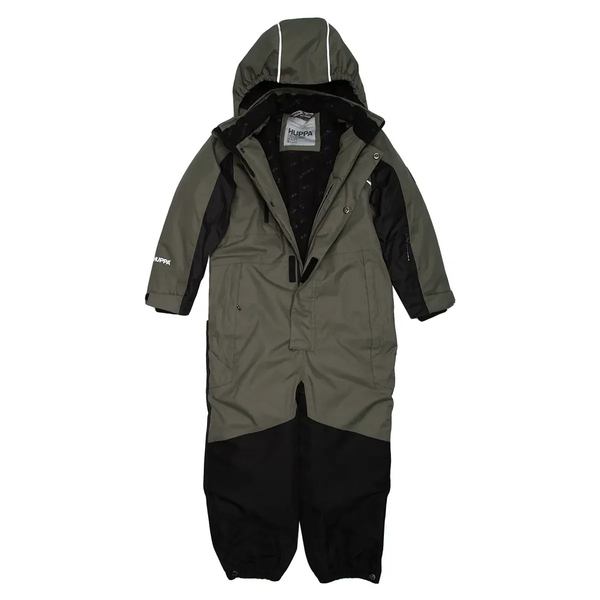 Детский зимний комбинезон Huppa Mooley 3, р.110, темно-зеленый (36360320-10057-110) - Pampik - 3