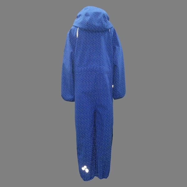 Детский демисезонный комбинезон Huppa Adal 1 Softshell, р.104, синий (36390100-10635-104) - Pampik - 5