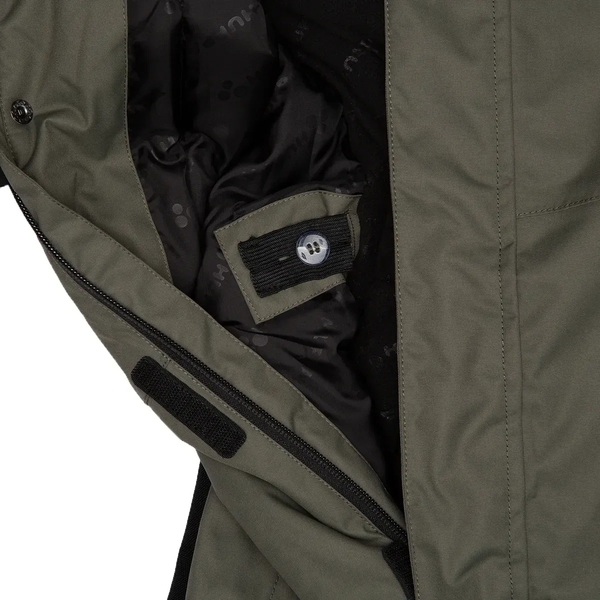 Детский зимний комбинезон Huppa Mooley 3, р.110, темно-зеленый (36360320-10057-110) - Pampik - 6