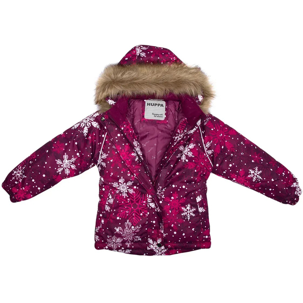 Комплект зимовий Huppa Marvel: куртка + напівкомбінезон, р.92, бордовий (45100030-14334-092) - Pampik - 4
