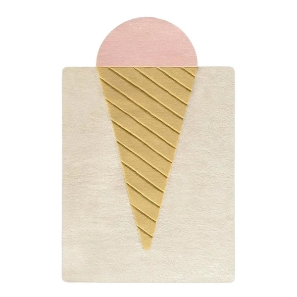 Ковер Maison Deux Ice Cream Rug, 100х155 см (3851ICR) - Pampik