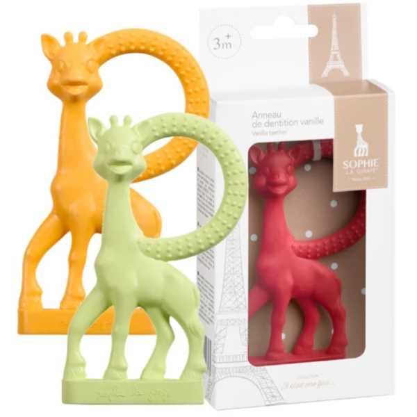 Прорізувач Vulli Жирафа Софі із запахом ванілі, 1 шт., в асортименті (010313) - Pampik