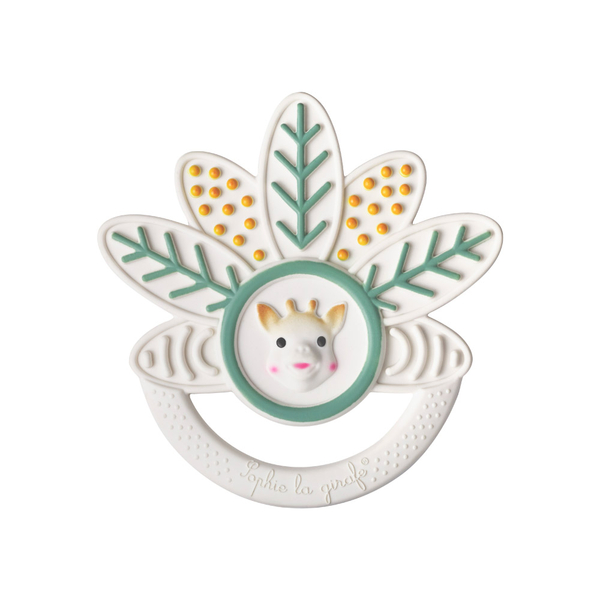 Прорізувач-квітка Vulli Жирафа Софі Teething Ring Mille-Feuille, молочний (10501) - Pampik