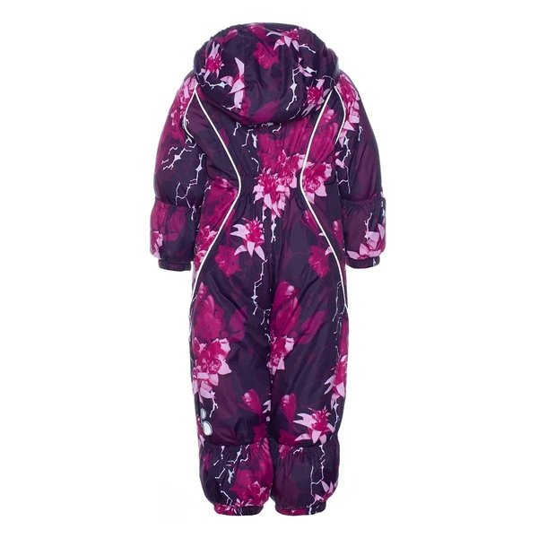 Дитячий зимовий комбінезон Huppa Orion 1, р.80, бордовий з принтом (36300114-91834-080) - Pampik - 2