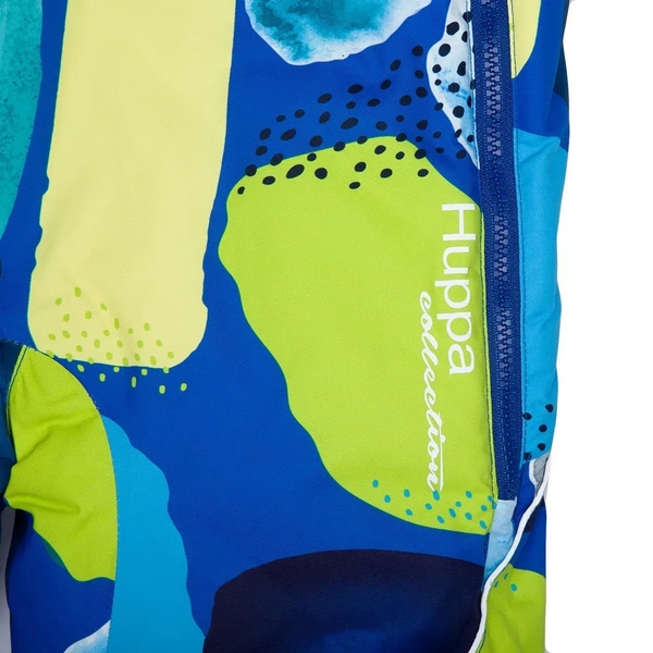 Дитячий зимовий комбінезон Huppa Orion, р.80, синій з принтом (36300030-14635-080) - Pampik - 5