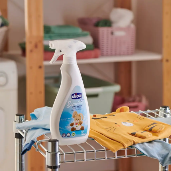 Плямовивідник-спрей для тканин Chicco Sensitive, 500 мл - Pampik - 2