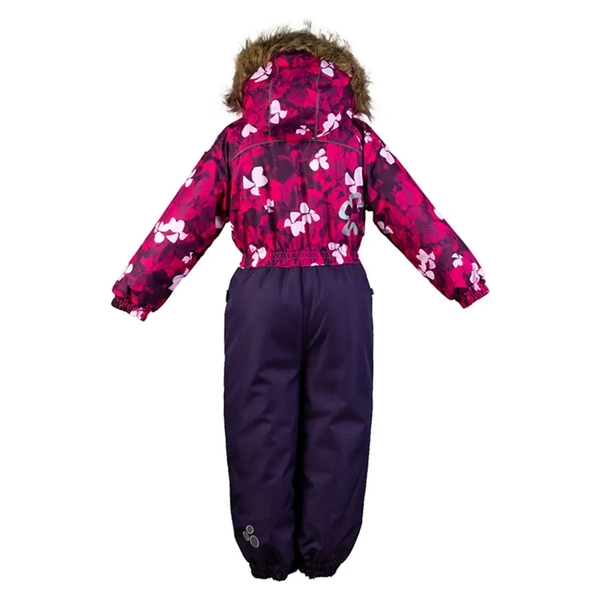 Дитячий зимовий комбінезон Huppa Chloe 1, р.122, фуксія з принтом (36190130-81663-122) - Pampik - 2