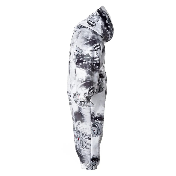 Детский демисезонный комбинезон Huppa Deiro 3, р.80, серый с принтом (36290310-33048-080) - Pampik - 3