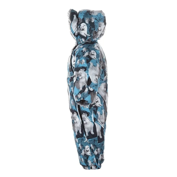 Комбинезон-трансформер Huppa Mary, р.56, синий с принтом (32630030-02660-056) - Pampik - 3