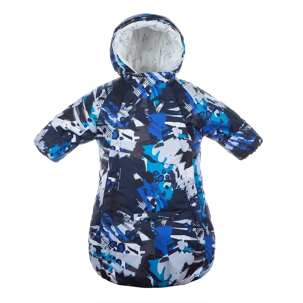 Спальный мешок-конверт Huppa Zippy, р.56, темно-синий (32130030-92886-056068) - Pampik