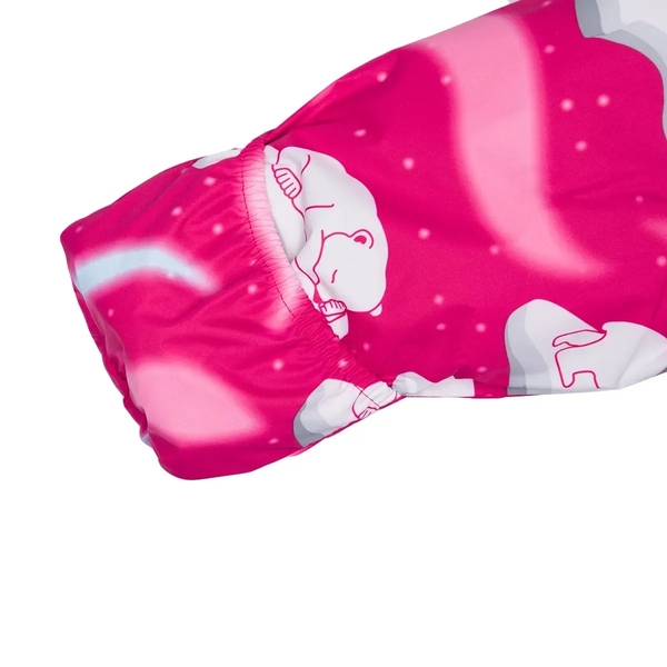 Дитячий зимовий комбінезон Huppa Keira, р.98, фуксія з принтом (31920030-13263-098) - Pampik - 5