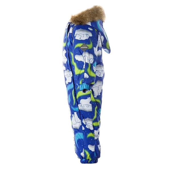 Детский зимний комбинезон Huppa Keira, р.104, синий с принтом (31920030-13235-104) - Pampik - 3