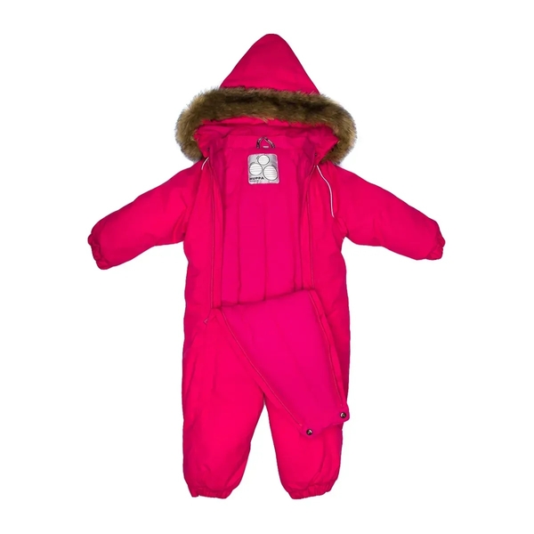 Дитячий зимовий комбінезон Huppa Keira, р.104, фуксія (31920030-00063-104) - Pampik - 4