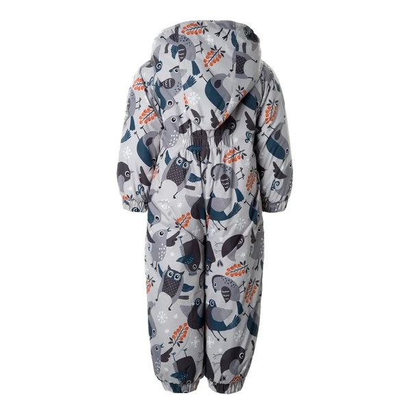 Детский зимний комбинезон Huppa Keira 1, р.86, светло-серый с принтом (31920120-33228-086) - Pampik - 2