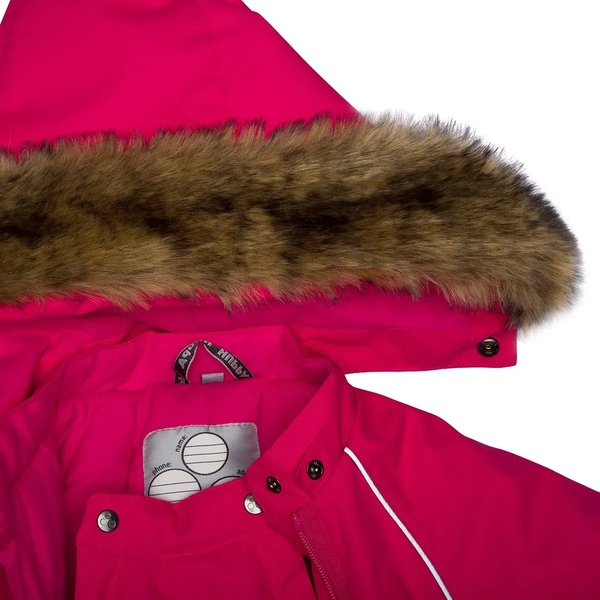 Дитячий зимовий комбінезон Huppa Keira, р.86, фуксія (31920030-00063-086) - Pampik - 5