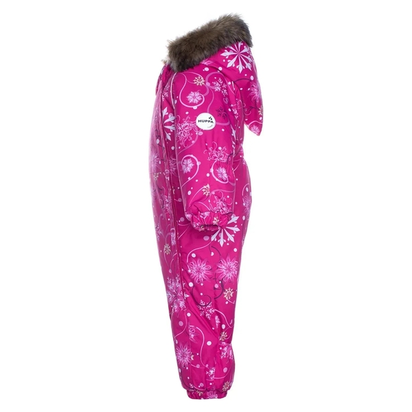 Детский зимний комбинезон Huppa Keira, р.74, фуксия с принтом (31920030-94263-074) - Pampik - 3