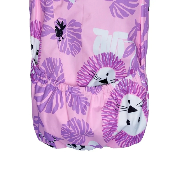 Детский зимний комбинезон Huppa Keira, р.80, розовый с принтом (31920030-03013-080) - Pampik - 5