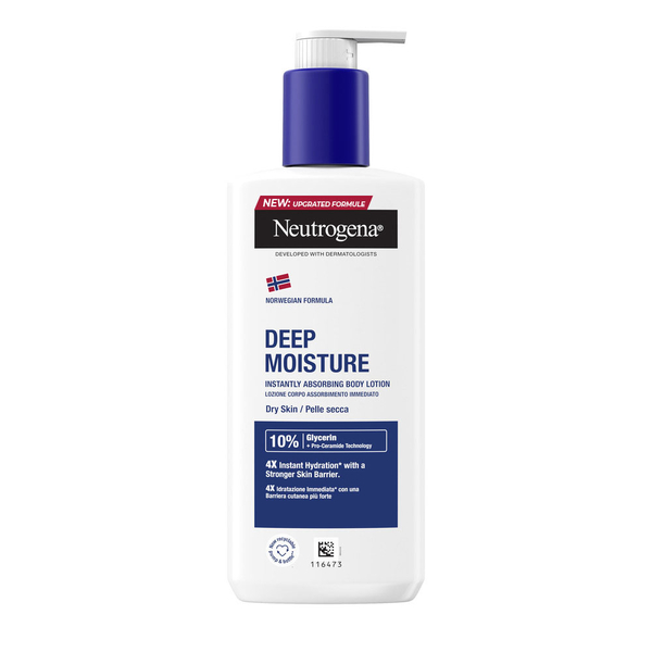 Лосьон для тела Neutrogena Норвежская формула Глубокое увлажнение для сухой кожи, 250 мл - Pampik