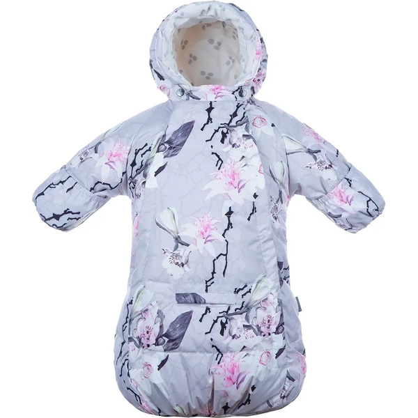 Спальный мешок-конверт Huppa Emily, пуховый, р.62, белый с принтом (32010055-91820-062) - Pampik