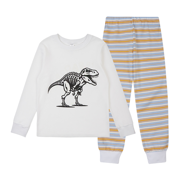 Піжама, що світиться Garnamama Neon PG 146 Білий (1030860.5084193) - Pampik