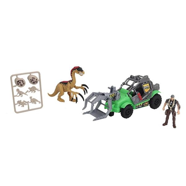 Игровой набор Dino Valley Ловля динозавра с джипом (542028-1) - Pampik - 2
