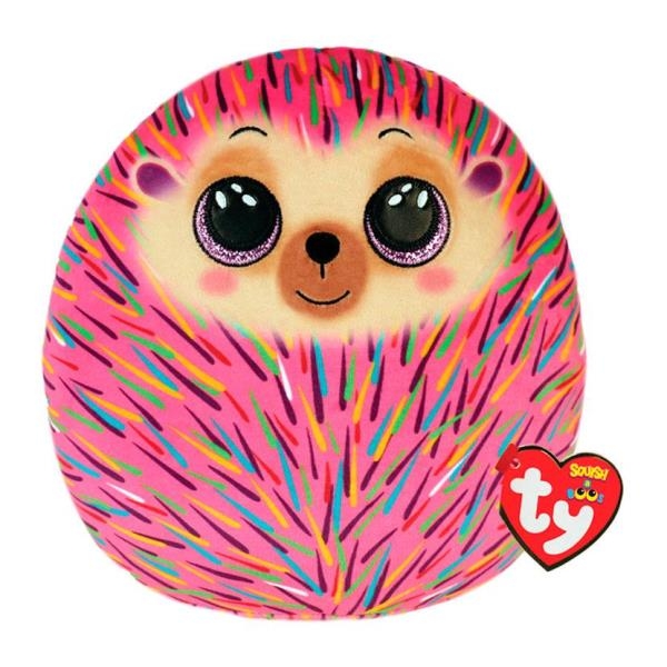 М'яка іграшка-подушка TY Squish a Boos Їжачок Хільді, 20 см (39240) - Pampik