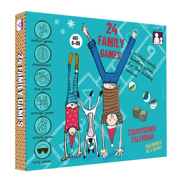Адвент-календар JoyBand, 24 сімейні гри (8312) - Pampik