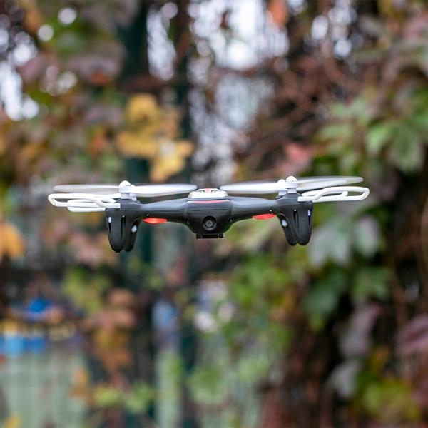 Квадрокоптер Syma з 2,4 ГГц керуванням та камерою 22 cм чорний (X15W-black) - Pampik - 3