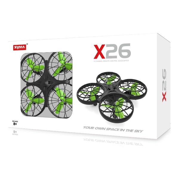 Квадрокоптер на радіокеруванні Syma X26, 2,4 ГГц з функцією розпізнавання перешкод (X26) - Pampik - 12