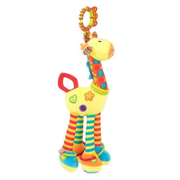 М'яка іграшка-підвіска Baby Team Жираф (8531) - Pampik