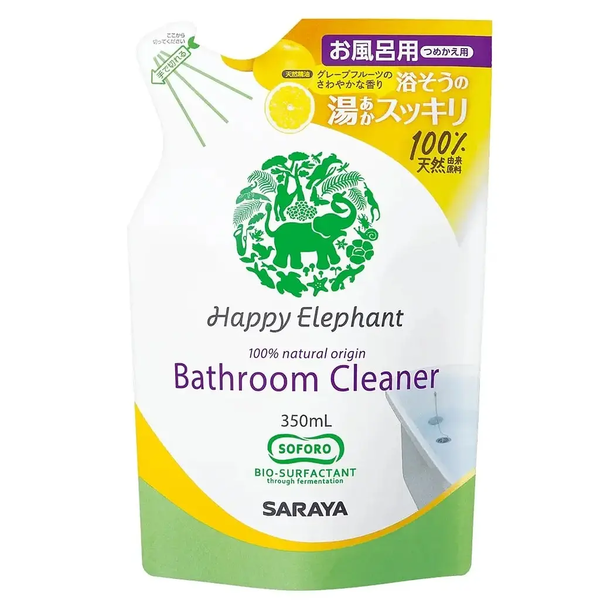Засіб для збирання ванної кімнати Happy Elephant, дой-пак, 350 мл - Pampik