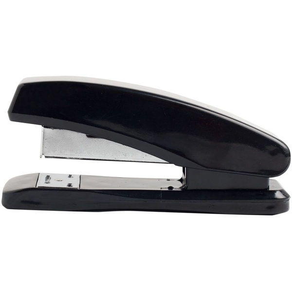 Степлер Buromax №24/6, пластиковый, 15 листов, черный (BM.4213-01) - Pampik