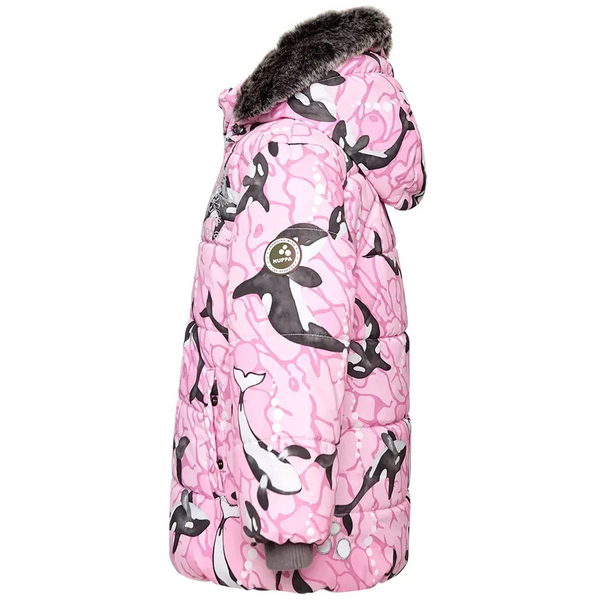 Куртка зимняя Huppa Melinda, р.86, светло-розовый с принтом (18220030-13303-086) - Pampik - 3