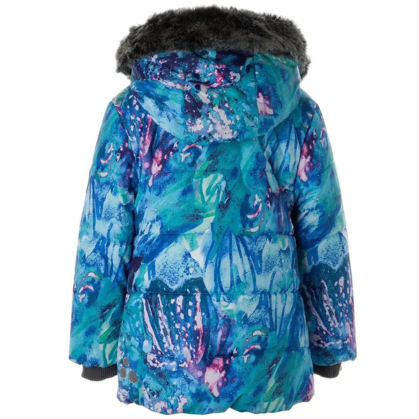 Куртка зимняя Huppa Melinda, р.116, голубой с принтом (18220030-11436-116) - Pampik - 2