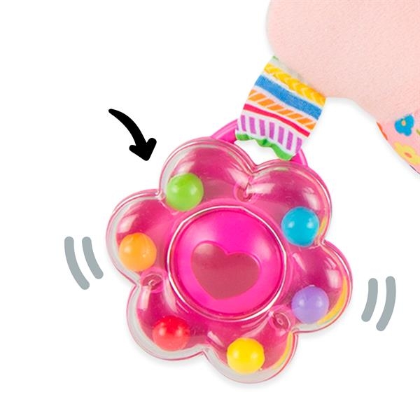 Мягкая игрушка-подвеска Lamaze Кукла Эмили с погремкой (L27026) - Pampik - 4