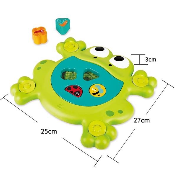 Іграшка для ванної Hape Нагодуй жабеня (E0209) - Pampik - 5