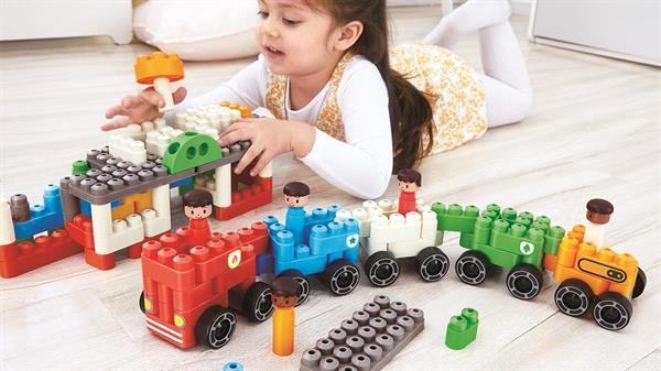 Конструктор PolyM Міська техніка 130 деталей (760024) - Pampik - 9