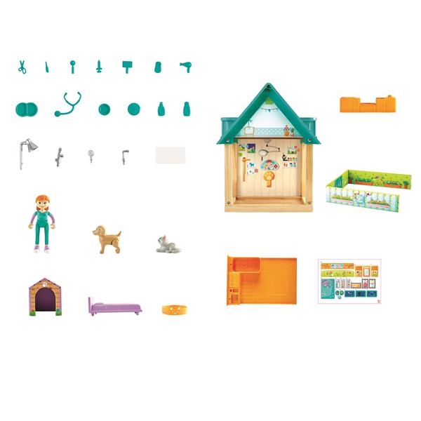 Игровой набор Hape Ветеринарная клиника (E3408) - Pampik - 15