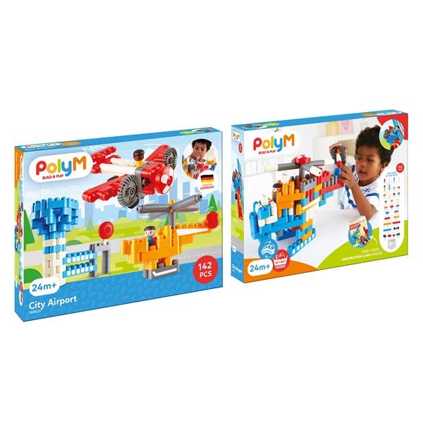Конструктор PolyM Міський аеропорт 142 деталі (760023) - Pampik - 8