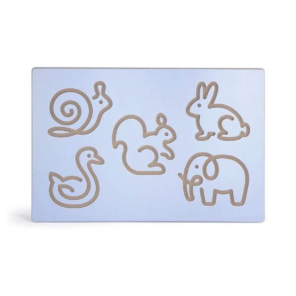 Деревянная доска Viga Toys Рисование зверьков (50864) - Pampik