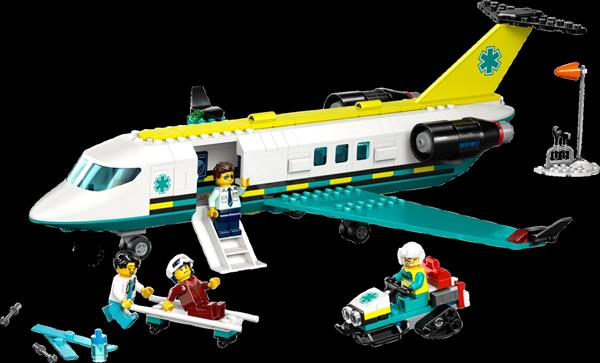 Конструктор LEGO City Літак швидкої медичної допомоги, 403 деталі (60465) - Pampik - 10