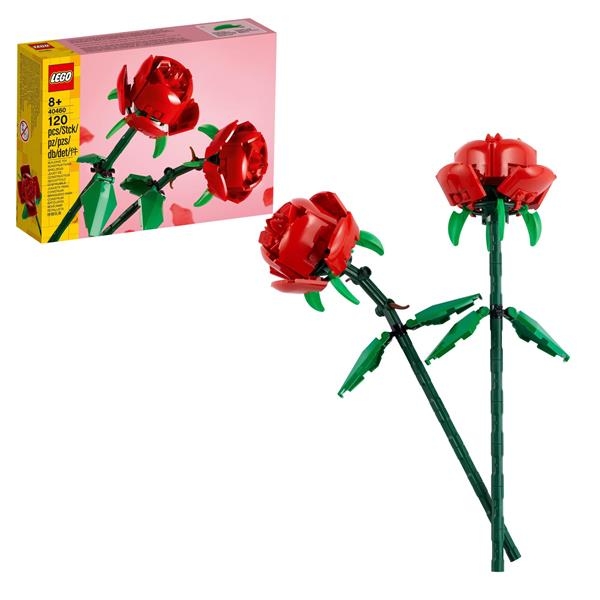 Конструктор LEGO Botanicals Троянди 120 деталей (40460) - Pampik