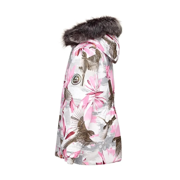 Куртка зимняя Huppa Loore, р.98, розовый с принтом (17970030-11213-098) - Pampik - 3