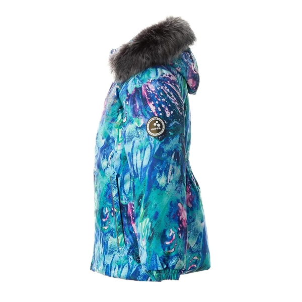 Куртка зимняя Huppa Loore, р.98, голубой с принтом (17970030-11436-098) - Pampik - 3