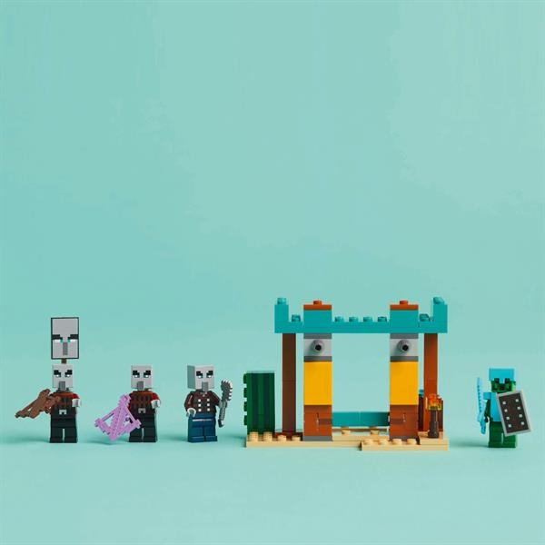 Конструктор LEGO Minecraft Пустельний патруль розбійника 105 деталей (21267) - Pampik - 10
